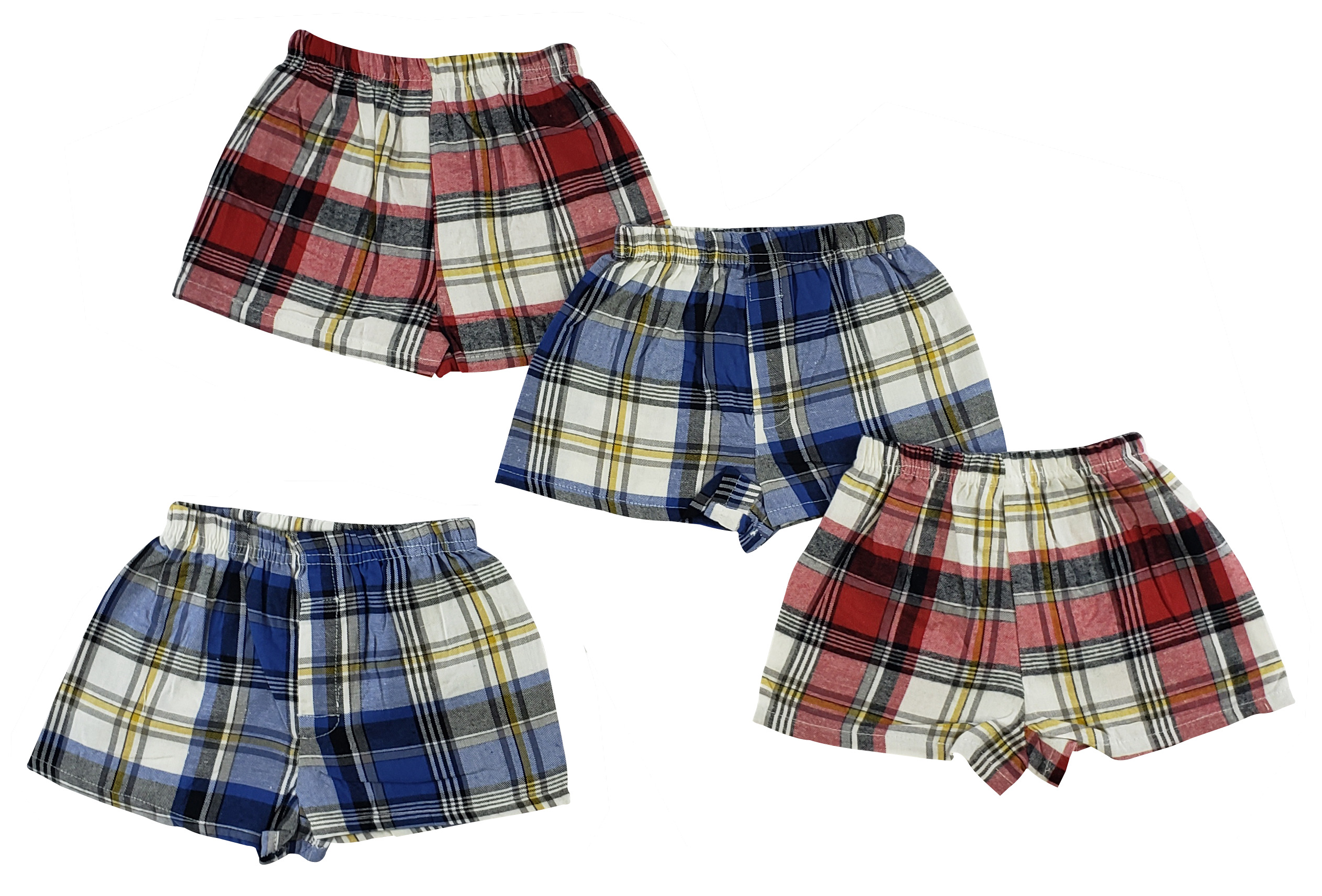 Toddler Boxer Shorts - 4 Pc Set 763276258376 | eBay